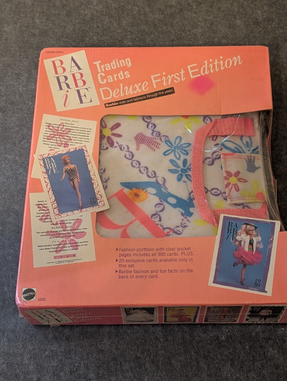 Barbie Vintage Trading Cards Deluxe First Edition 320 Cards with Album NEW